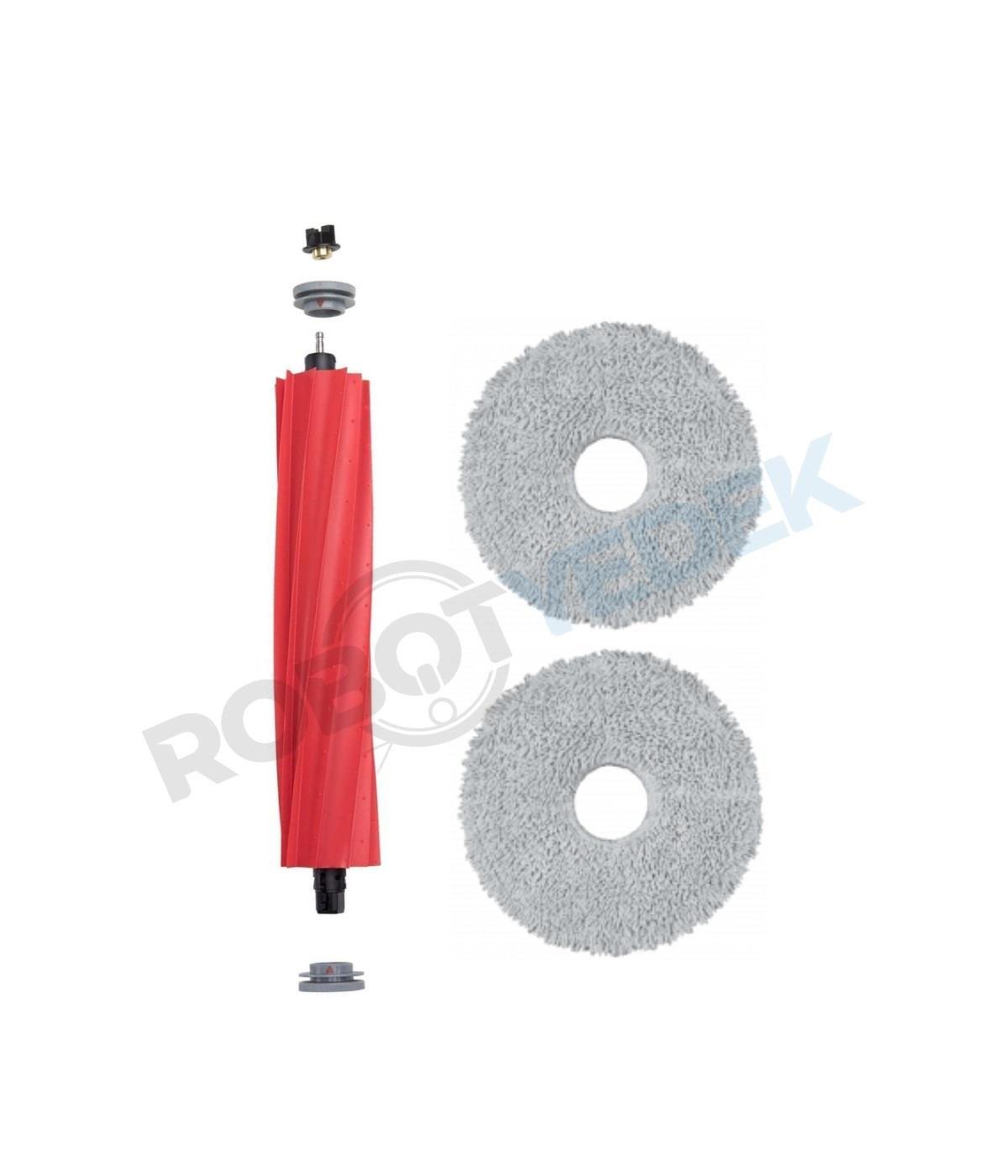 Roborock Q Revo Pro Uyumlu Ana Fırça ve Mop-3 Parça