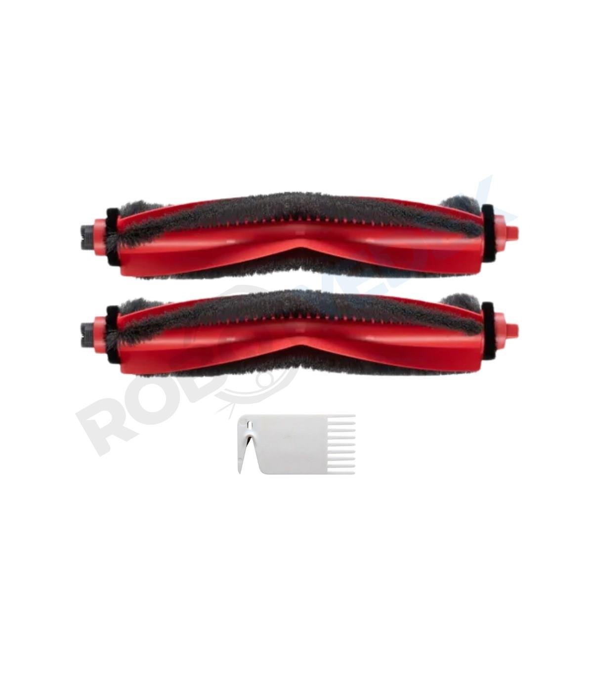 Roborock Q8 Max Pro (2025 Model!) Uyumlu Ana Fırça ve Temizleme Tarağı-3 Parça