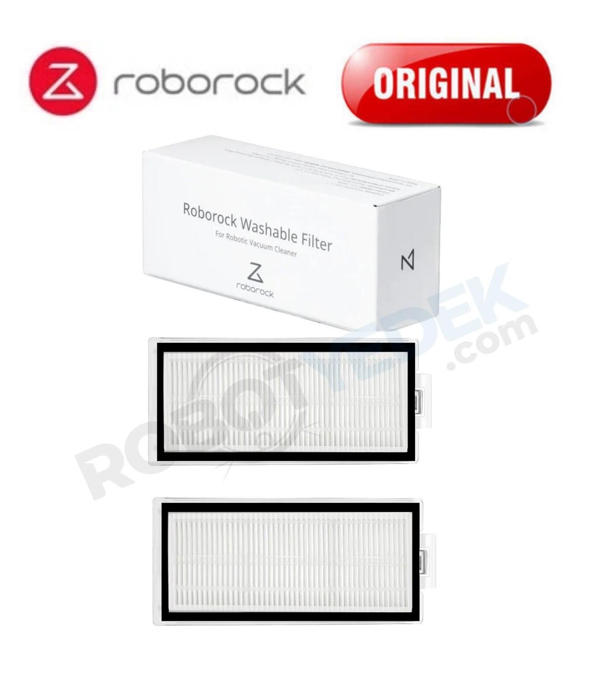 Roborock Q8 Max, Q8 Max Plus Uyumlu Orijinal 2 Adet Hepa Filtre