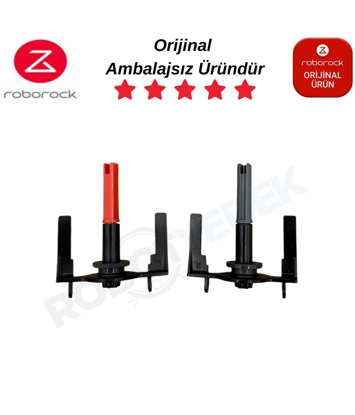 Roborock QRevo 2 Pro Orijinal Ana Fırça Tutucu Aparat-1 Takım
