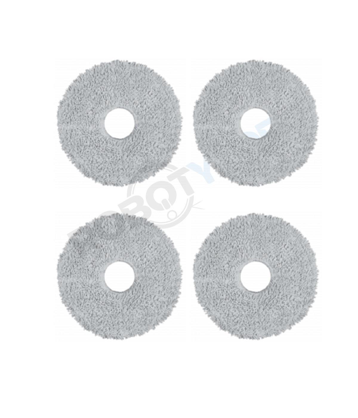 Roborock QRevo Curv 5A1 Uyumlu 4 Adet Mikrofiber Mop Bez