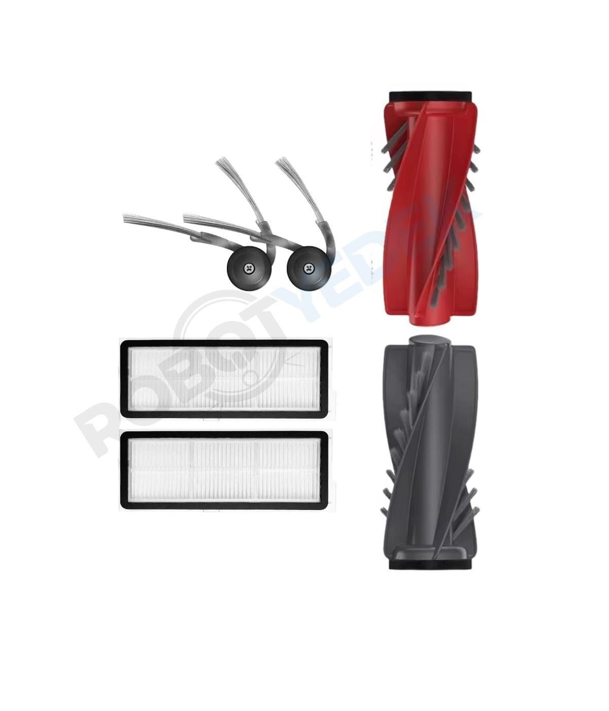 Roborock QRevo Curv 5A1 Uyumlu Mopsuz Fırça Hepa Filtre Seti-5 Parça