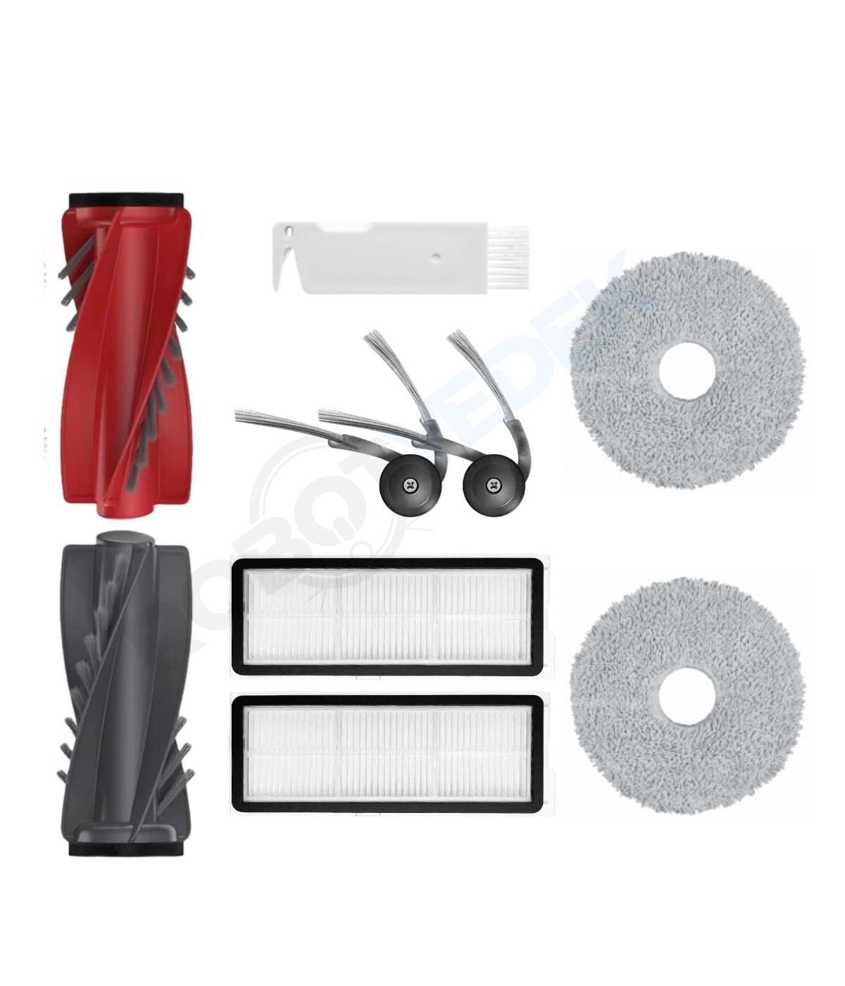 Roborock QRevo Curv Uyumlu Fırça Hepa Filtre Mop Seti-8 Parça