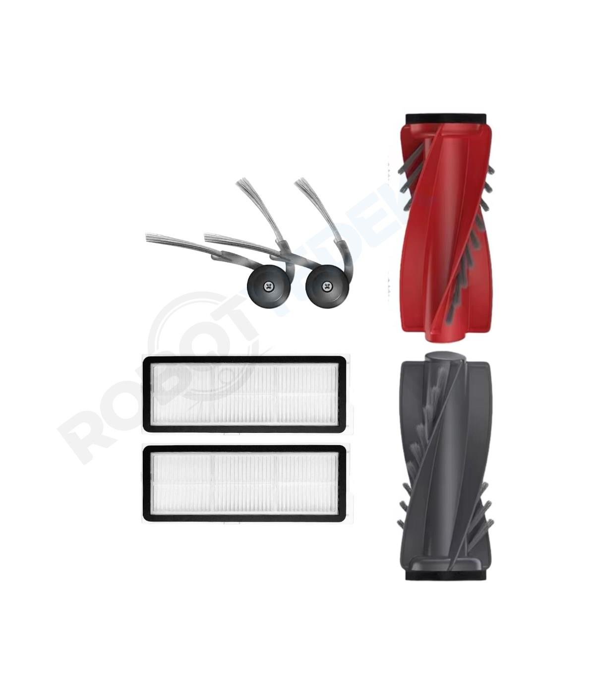 Roborock QRevo Curv Uyumlu Mopsuz Fırça Hepa Filtre Seti-5 Parça