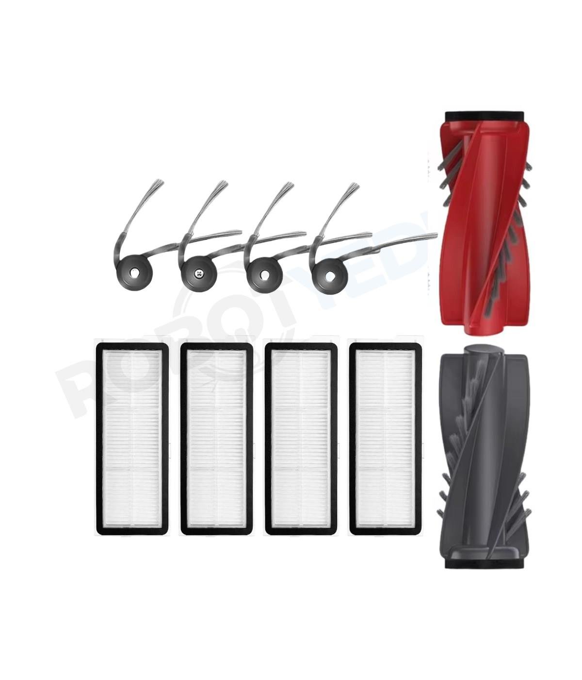 Roborock QRevo Curv Uyumlu Mopsuz Fırça Hepa Filtre Seti-9 Parça