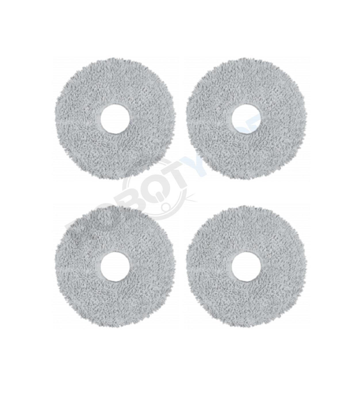 Roborock QRevo Edge 5V1 Uyumlu 4 Adet Mikrofiber Mop Bez