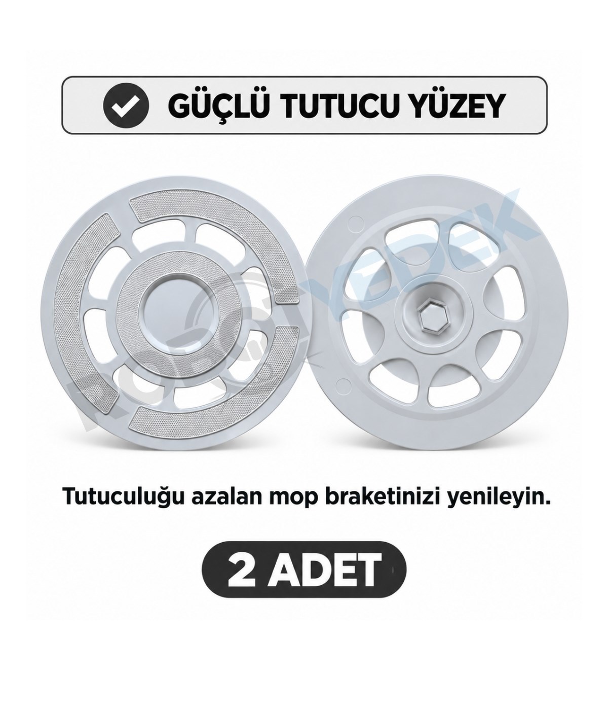 Roborock QRevo L Pro Mop Tutucu Braket Plaka-2 Adet