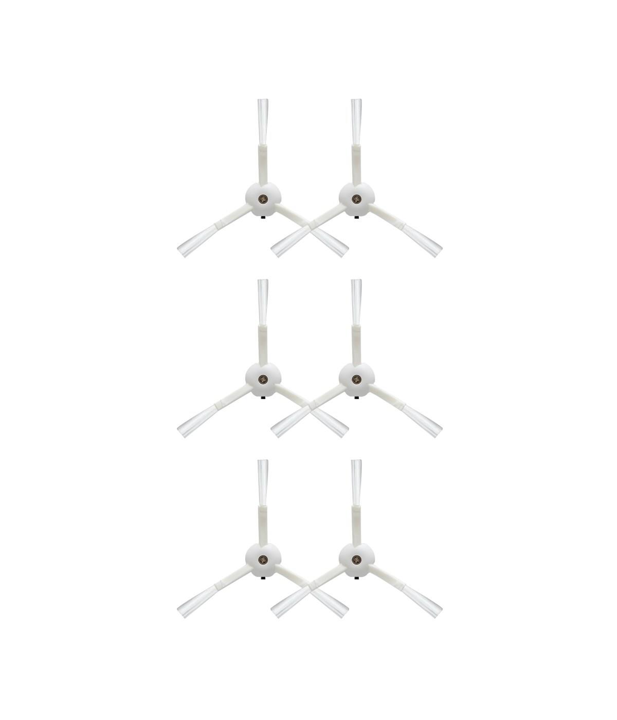 Roborock S50/S55 Uyumlu Yedek Yan Fırça-6 Parça