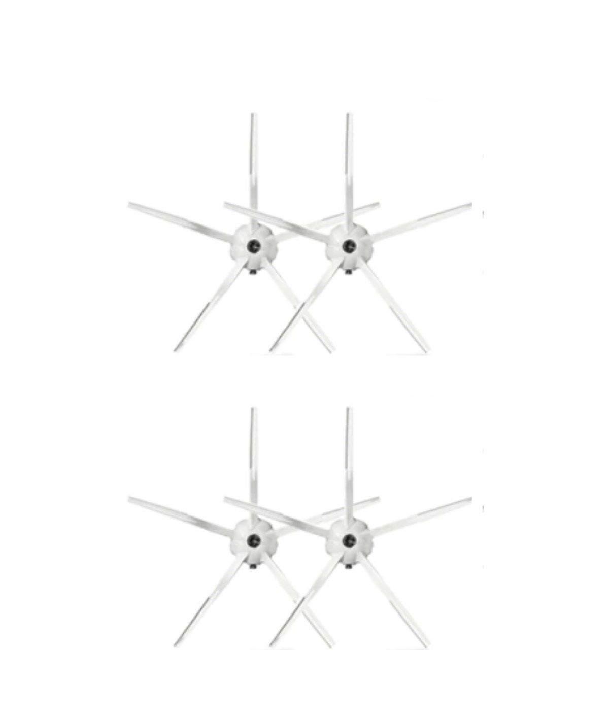 Roborock S6/S6 Pure Uyumlu Yedek Yan Fırça-4 Parça