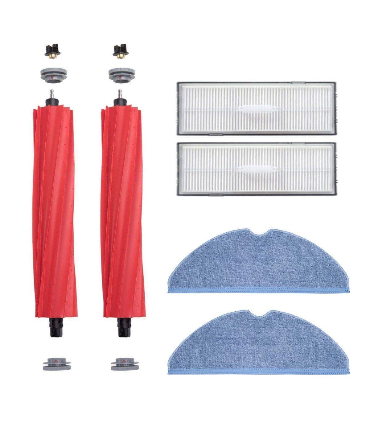 Roborock S7 Max Ultra Compatible Spare Brush Hepa Filter Mop Set-6 Pieces