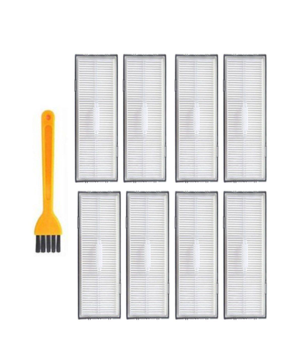 Roborock S7 Max Ultra Compatible Spare Hepa Filter and Cleaning Brush-9 Pieces