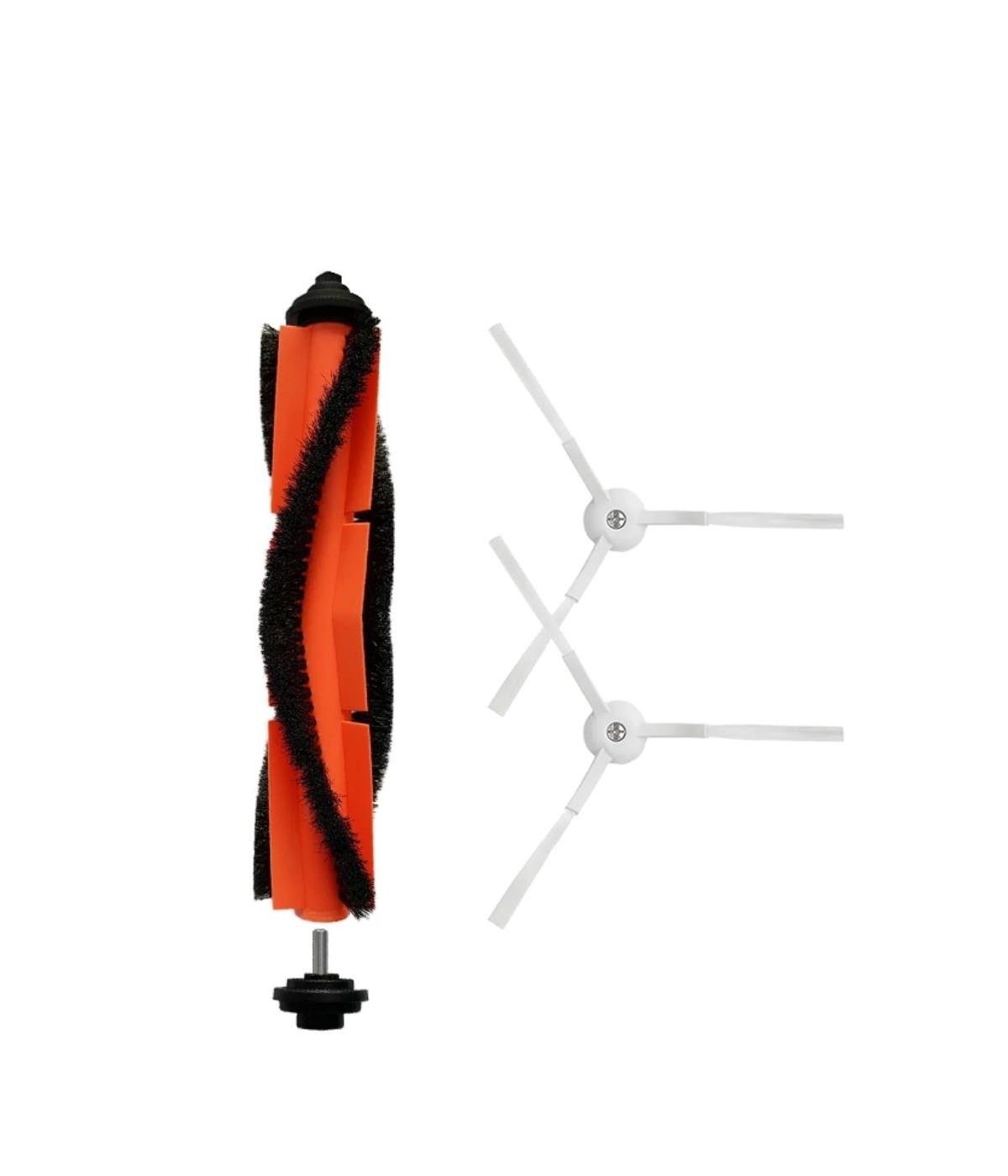 Viomi V3 Max Uyumlu Yedek Ana Fırça ve Yan Fırça-3 Parça