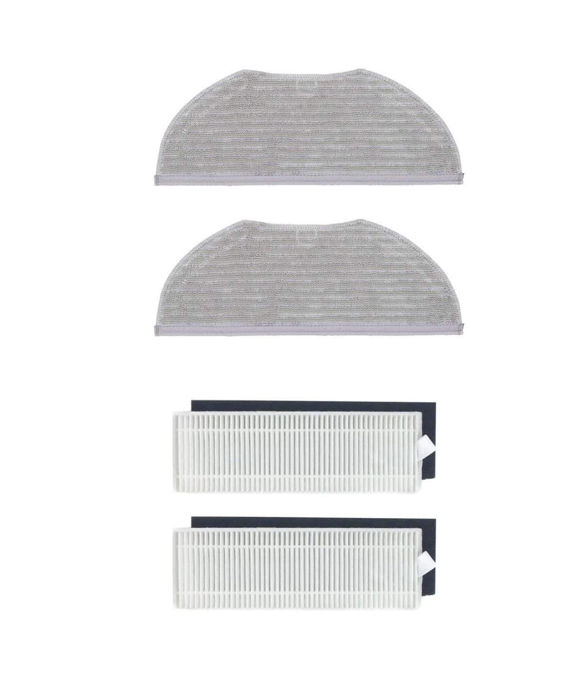 Viomi V3 Max Uyumlu Yedek Mop ve Hepa Filtre-4 Parça