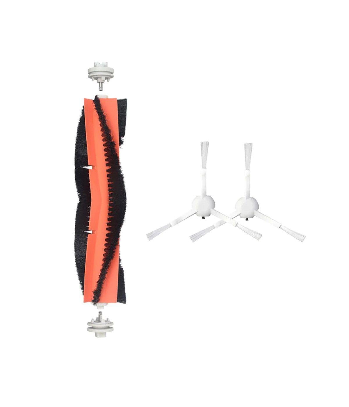 Xiaomi 2C Vacuum Mop Uyumlu Yedek Ana Fırça ve Yan Fırça-3 Parça