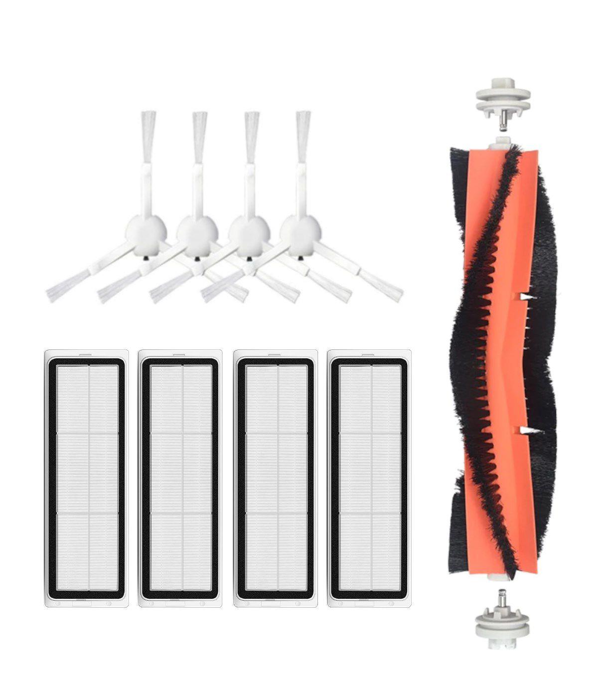 Xiaomi 2C Vacuum Mop Uyumlu Yedek Mopsuz Fırça Hepa Filtre Mop Seti-9 Parça