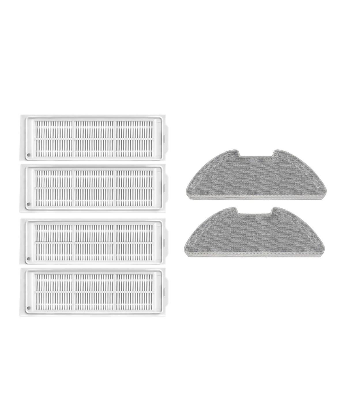 Xiaomi Mop 2 Lite (MJSTL) Uyumlu Yedek Filtre Mop Seti-6 Parça