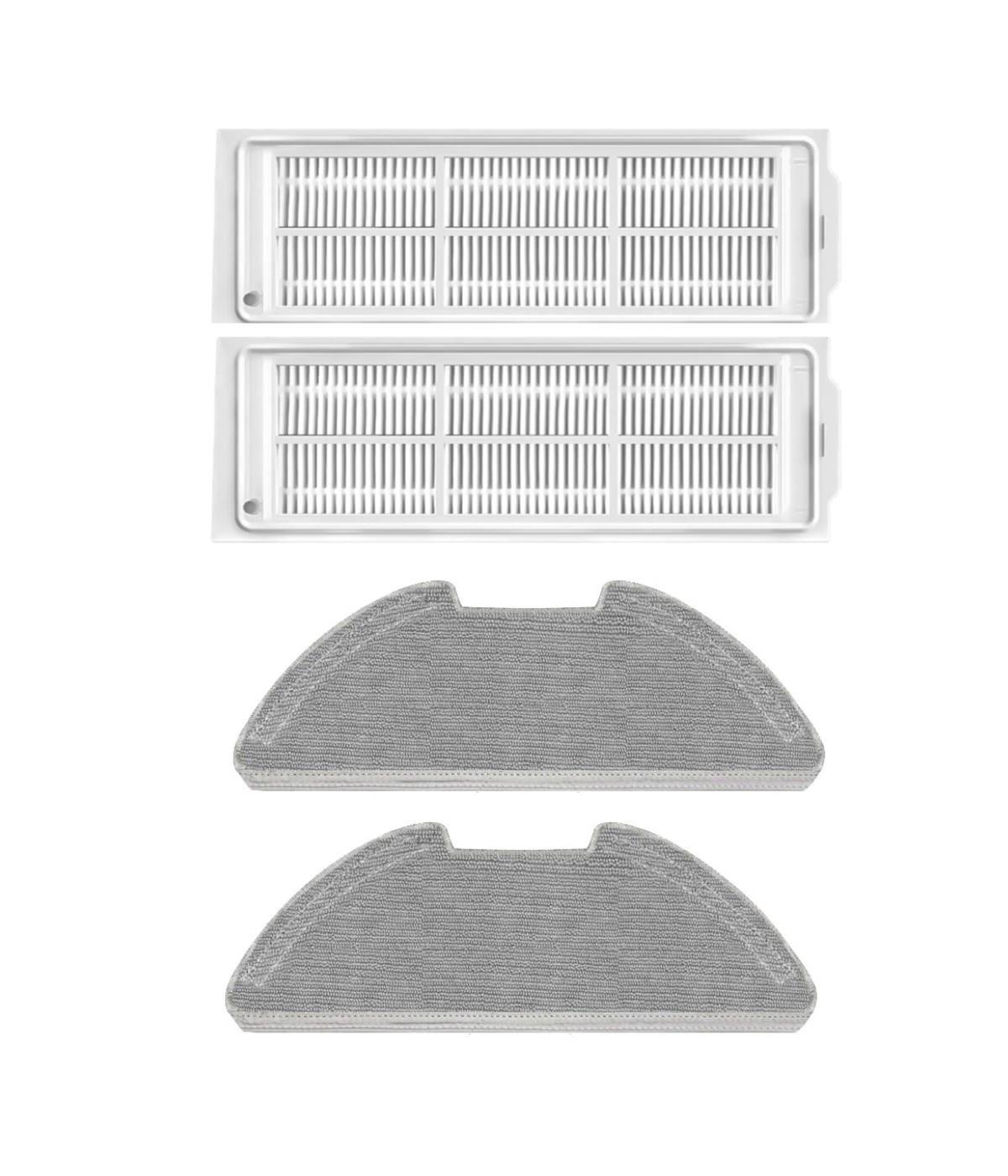 Xiaomi Mop 2 Pro MJST1SHW Uyumlu Yedek Filtre Mop Seti-4 Parça