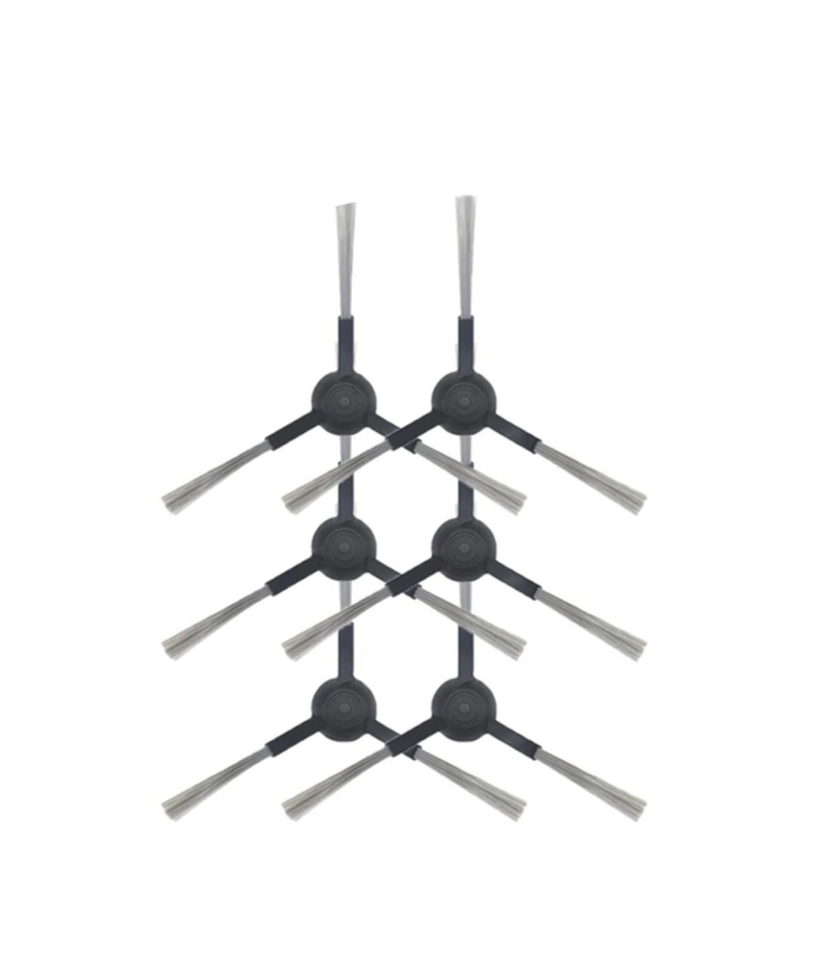 Xiaomi Mop 2S XMSTJQR2S Uyumlu Yedek Yan Fırça-6 Adet