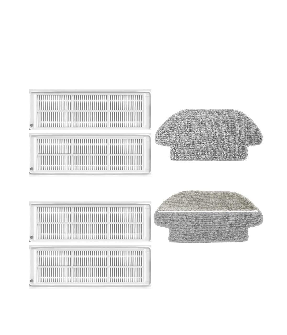 Xiaomi Mop 3C B106CN Uyumlu Yedek Hepa Filtre ve Mop-6 Parça