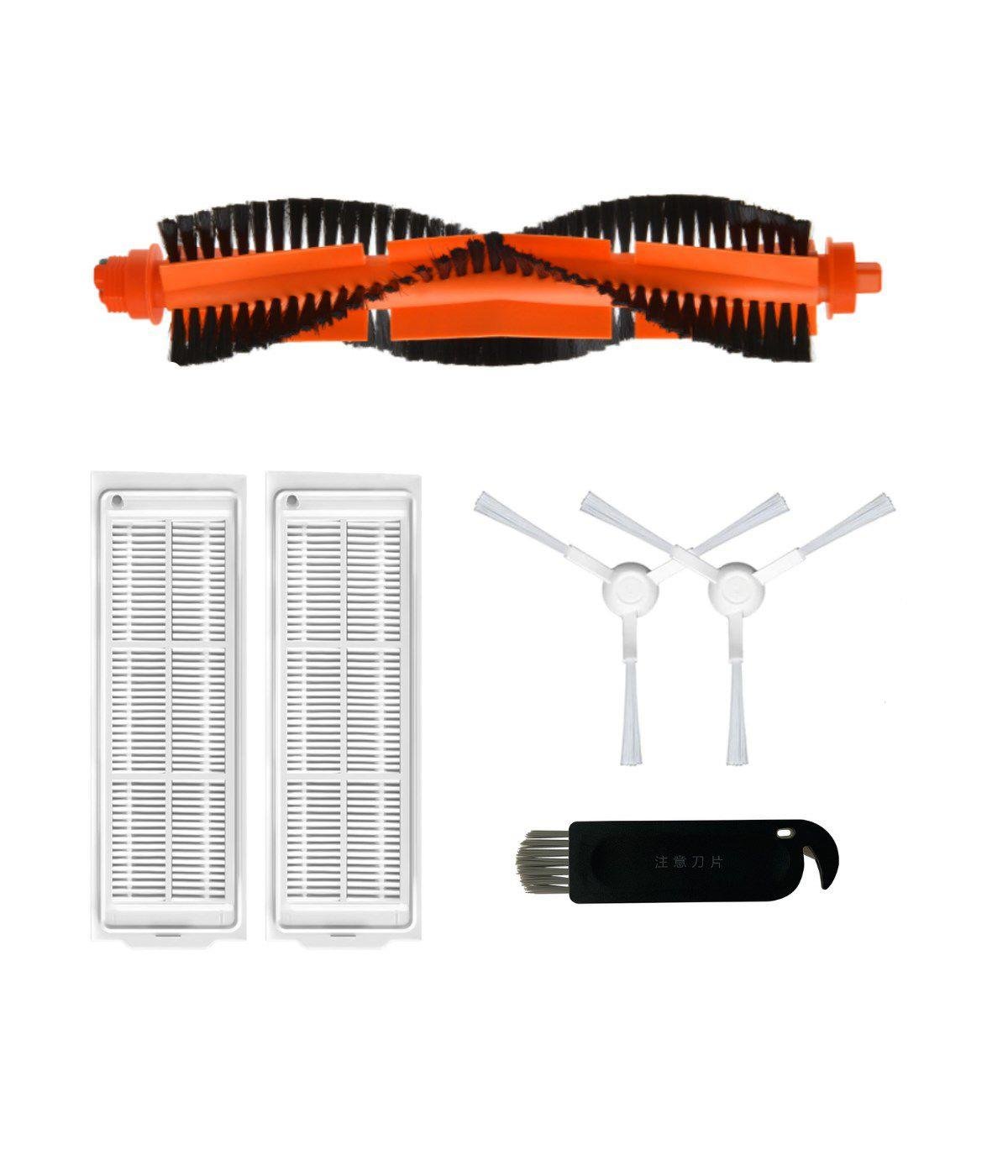 Xiaomi Mop Pro STYJ02YM (Beyaz) Uyumlu Yedek Mopsuz Fırça Hepa Filtre Seti-6 Parça