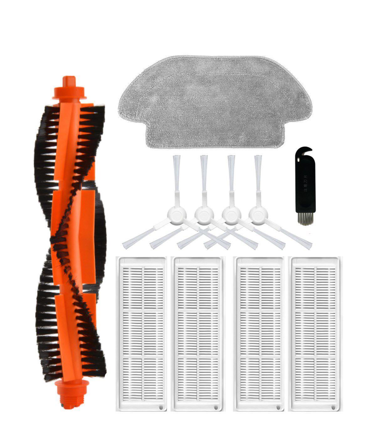 Xiaomi Mop Pro STYJ02YM (Beyaz) Uyumlu Yedek Fırça Hepa Filtre Mop Seti-11 Parça