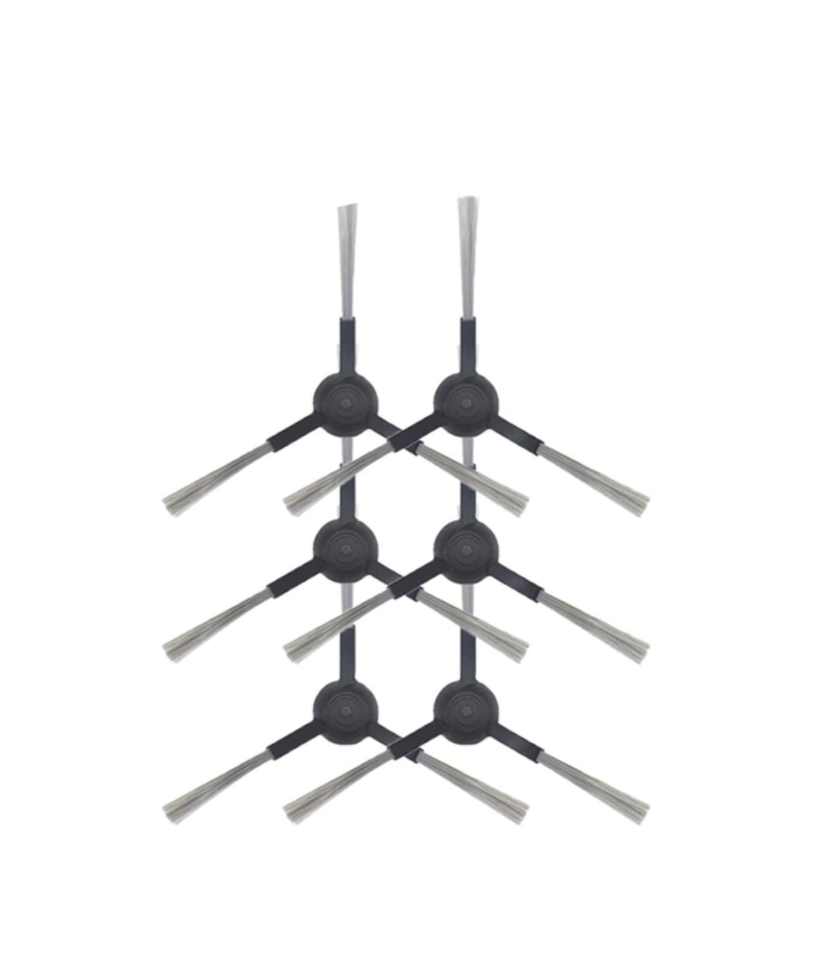 Xiaomi Mop Pro STYJ02YM (Siyah) Uyumlu Yedek Yan Fırça-6 Adet