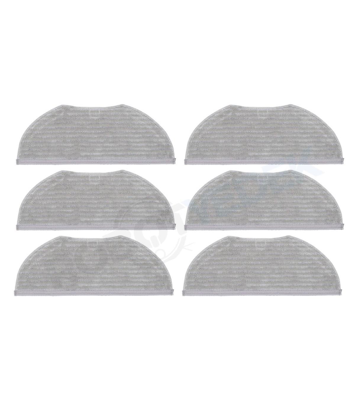 Xiaomi S10T STFCR01SZ Uyumlu 6 Adet Mop Fiber Bez Paspas-Tam Yüzey