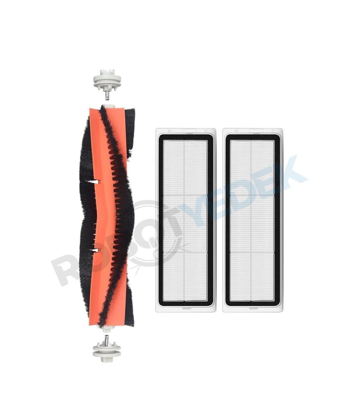 Xiaomi S20+ Plus Uyumlu Yedek Ana Fırça ve Hepa Filtre-3 Parça