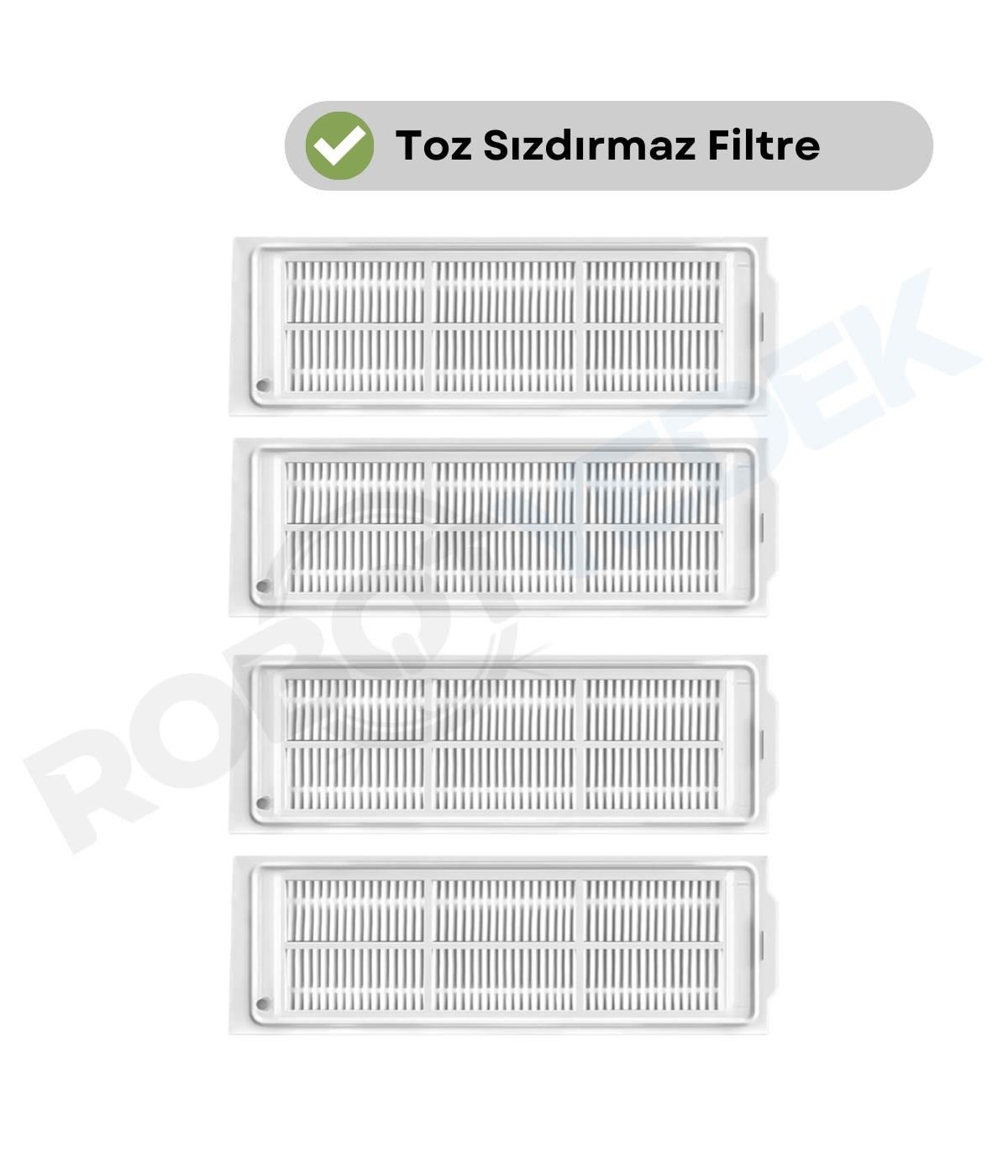 Xiaomi S40 PRO OV71GL Uyumlu Yedek Hepa Filtre-4 Parça