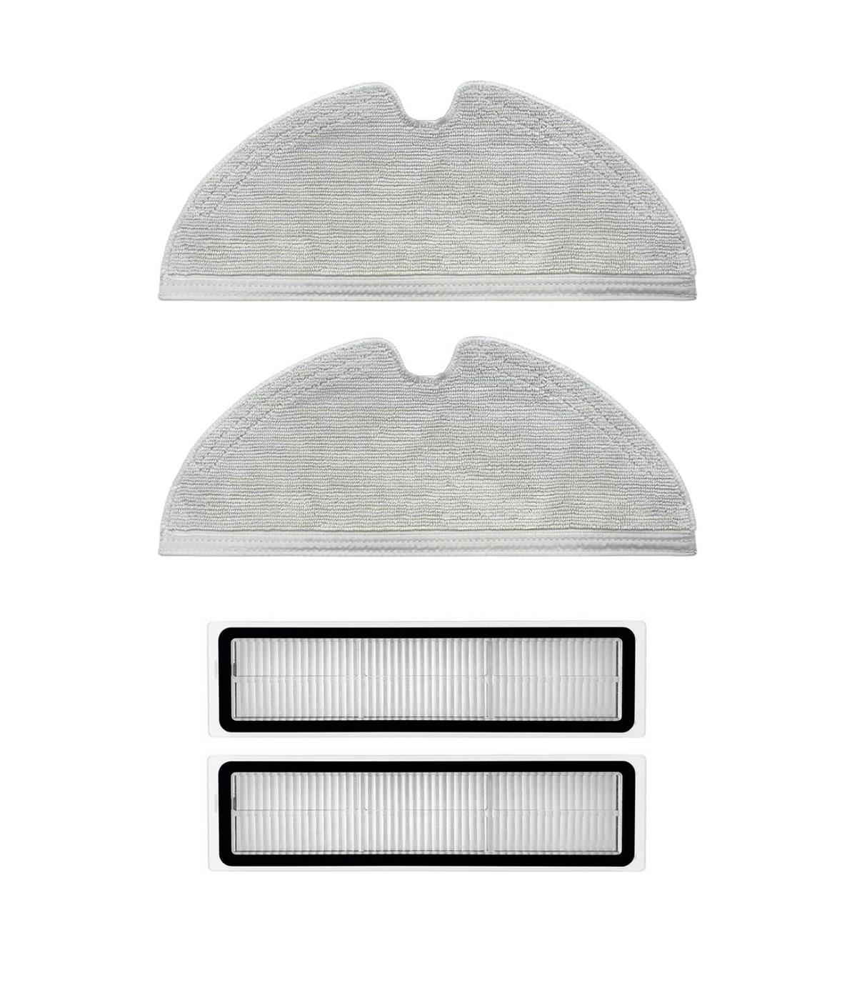 Xiaomi Trouver Finder LDS Uyumlu Yedek Mop ve Hepa Filtre-4 Parça