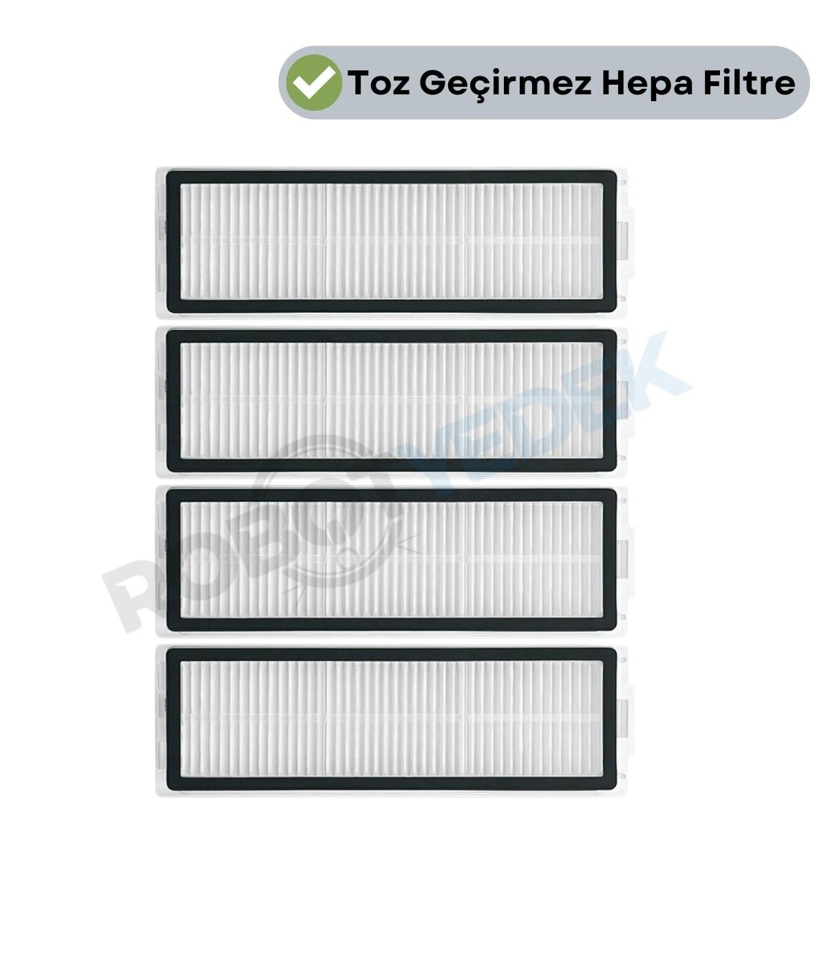 Xiaomi X20 Max Uyumlu Yedek Hepa Filtre-4 Parça