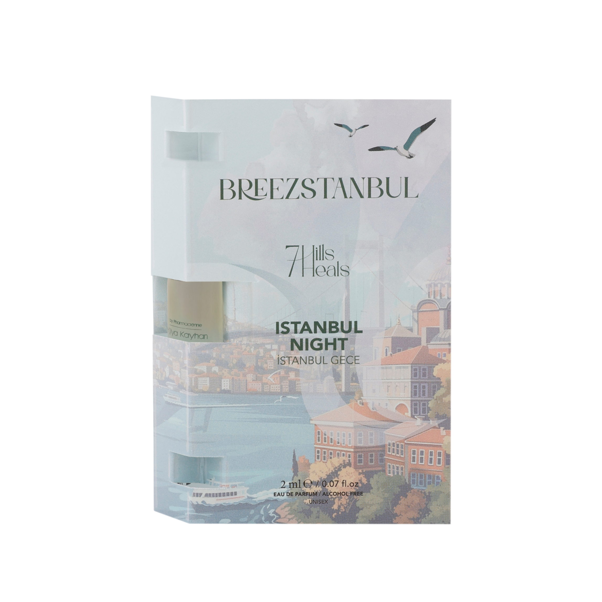 7 HILLS 7 HEALS NIGHT ŞAL + 2 ml PARFUM SET