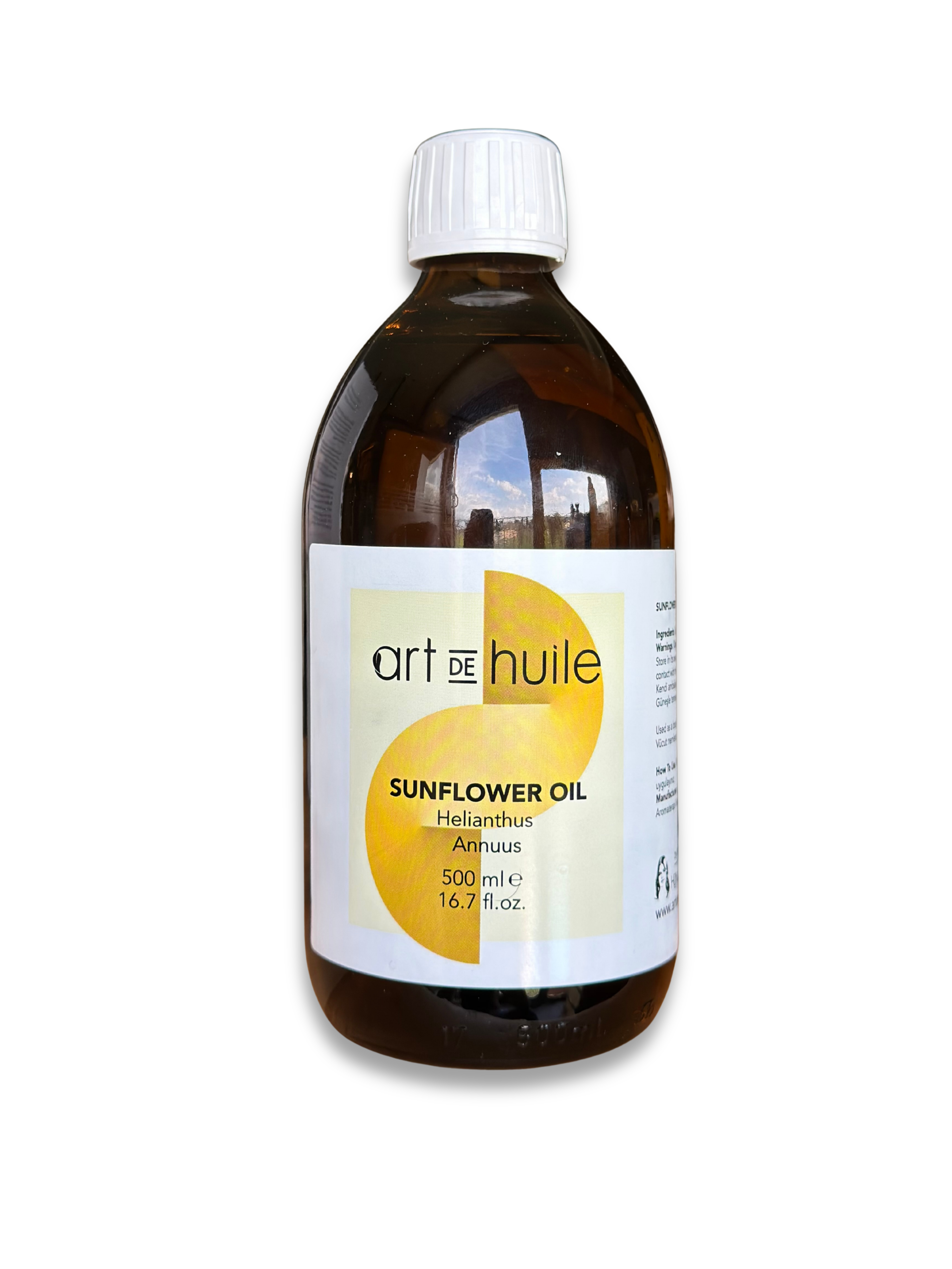 AYÇİÇEK YAĞI / HELIANTHUS ANNUUS 500 ml