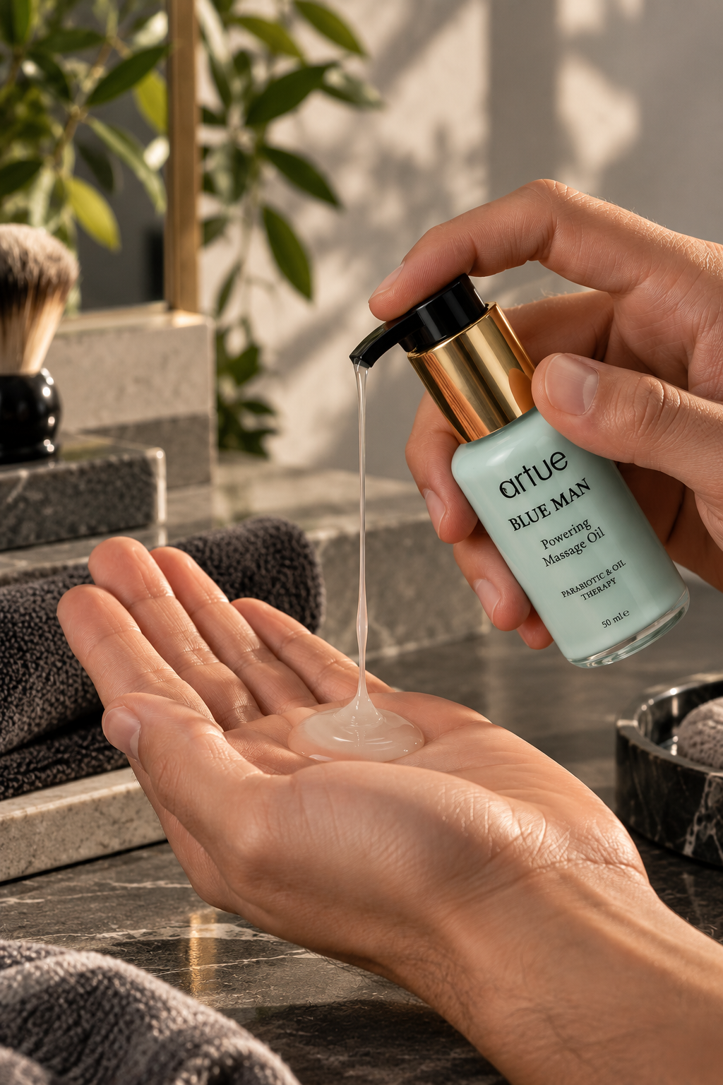 Blue Man 50 ml | Erkeklere Özel Aromaterapik Bölgesel Masaj Yağı