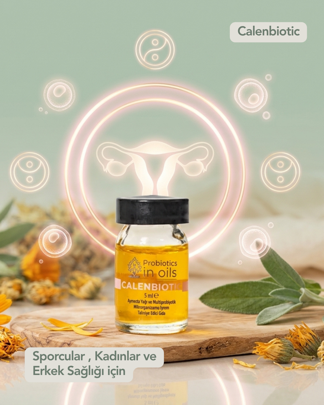 Calenbiotic - Aynısefa Yağında Probiyotik Ödüllü Formül