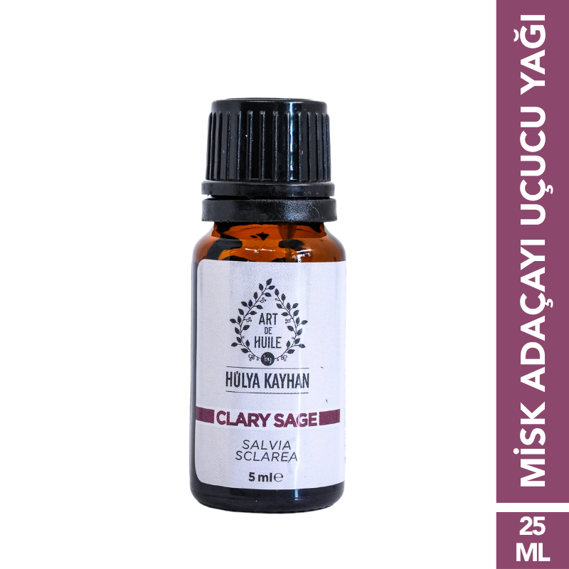 Clary Sage - Misk Adaçayı Uçucu Yağ 25 Ml
