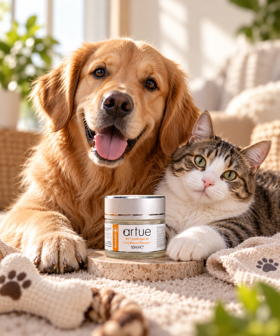 Kedi ve Köpekler İçin Pati Balmı