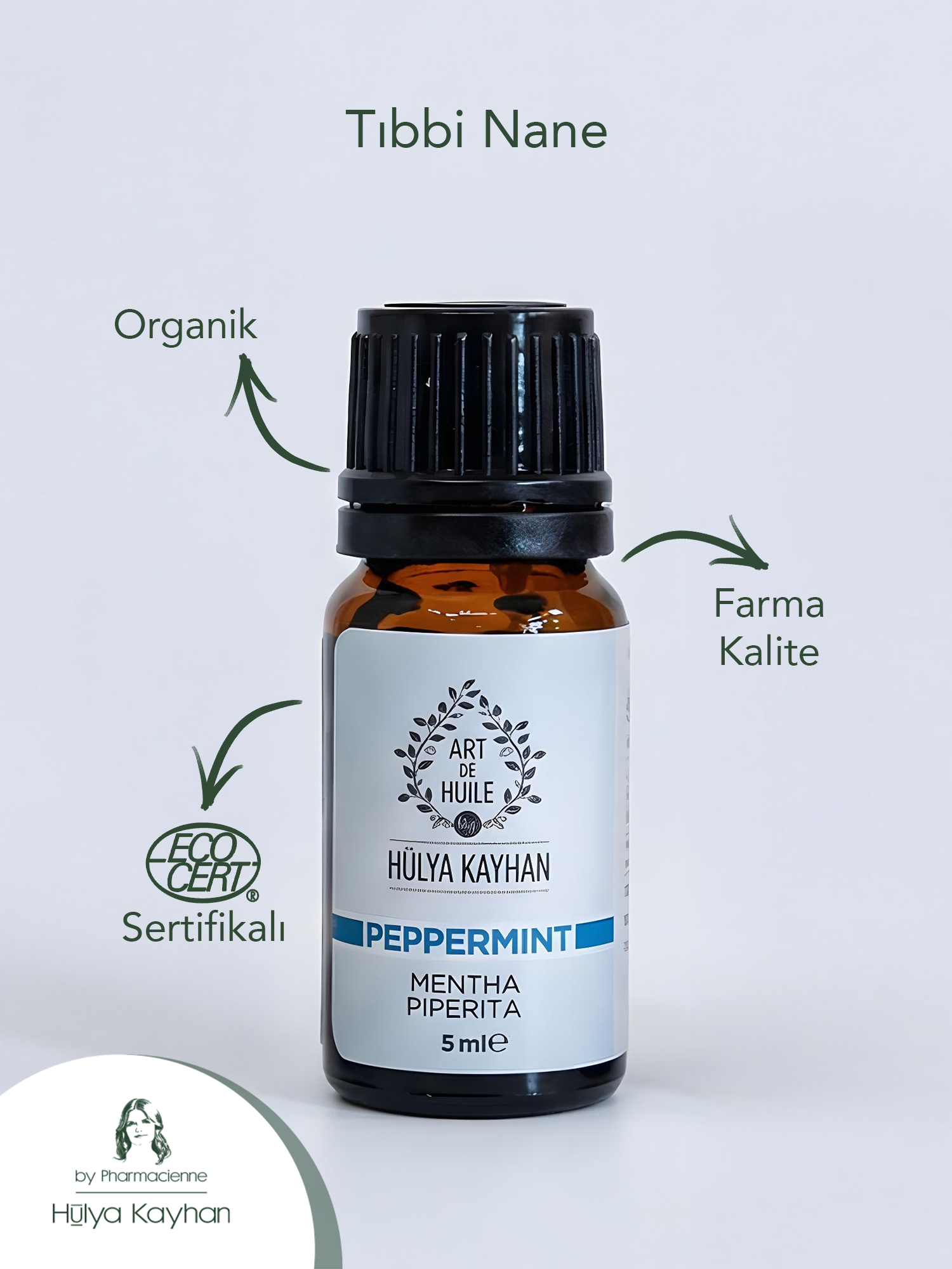 Peppermint - Tıbbi Nane Uçucu Yağ 10 Ml
