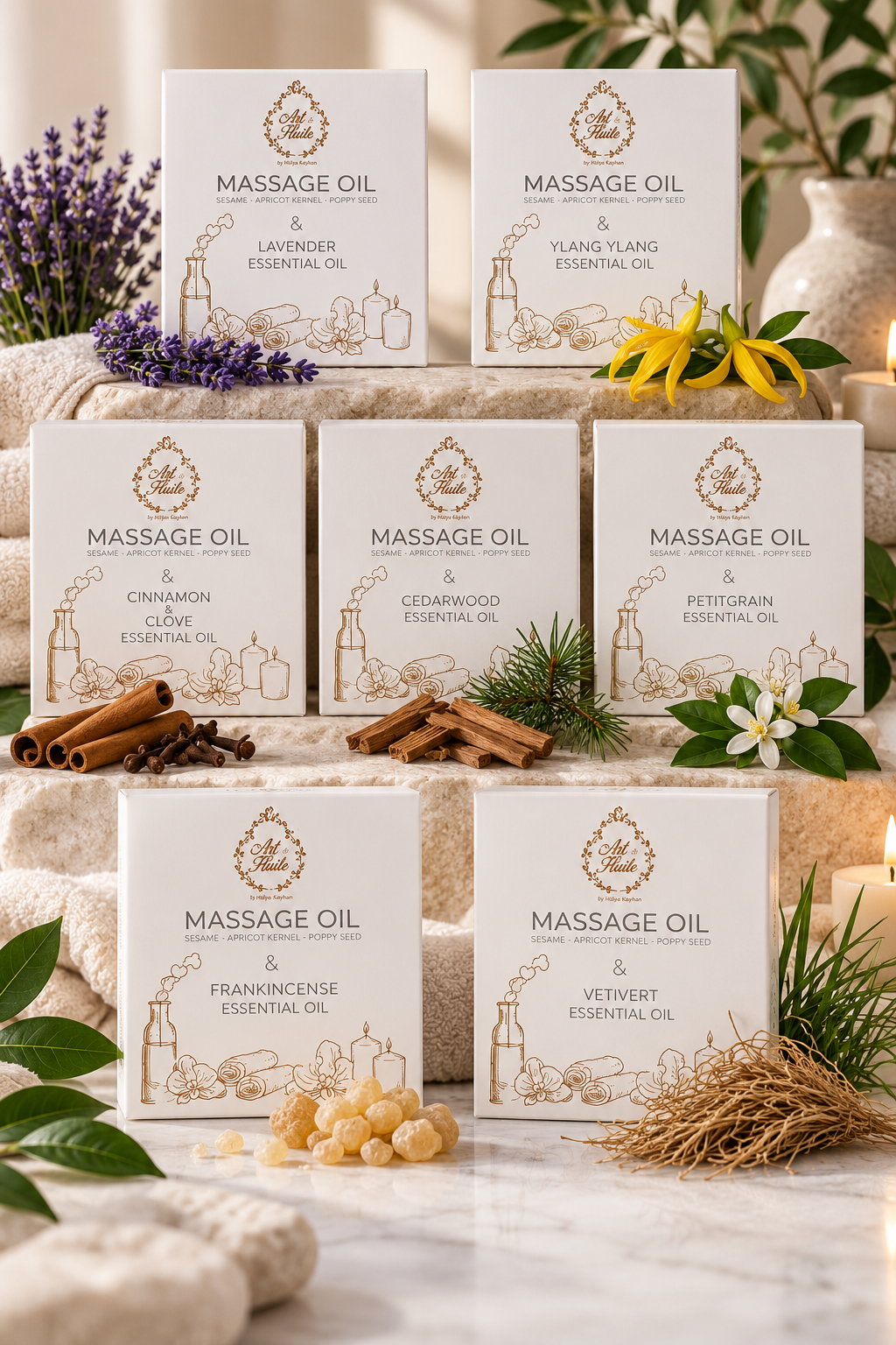 Ylang Ylang | Aromaterapi Masaj Seti