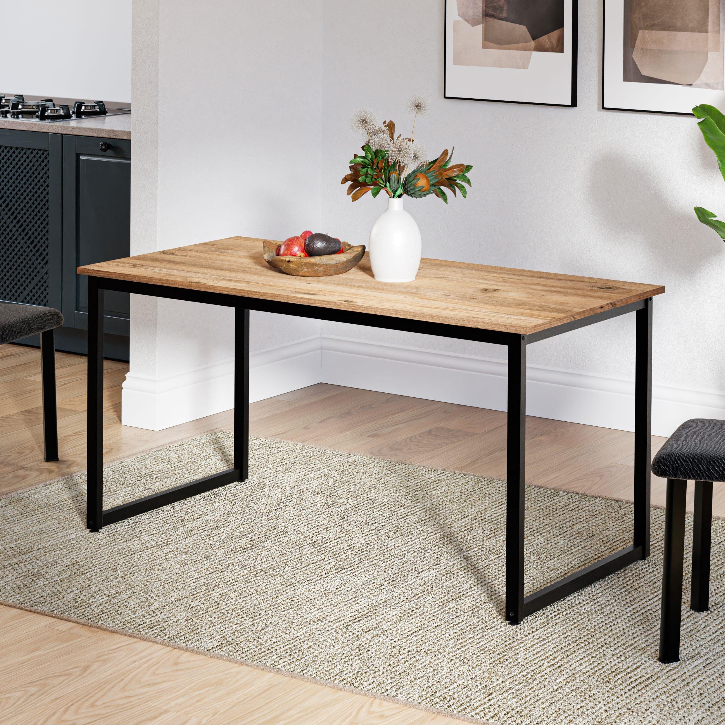 Ceramical MM1 Mutfak Masası - 70x140 cm - Çam
