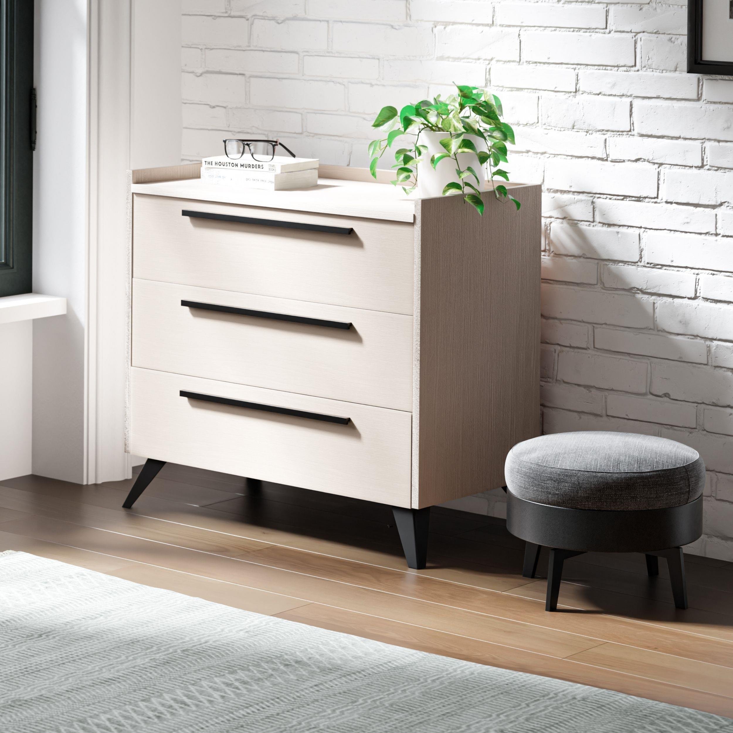 Ceramical SF1 3 Çekmeceli Şifonyer - Vizon Bej