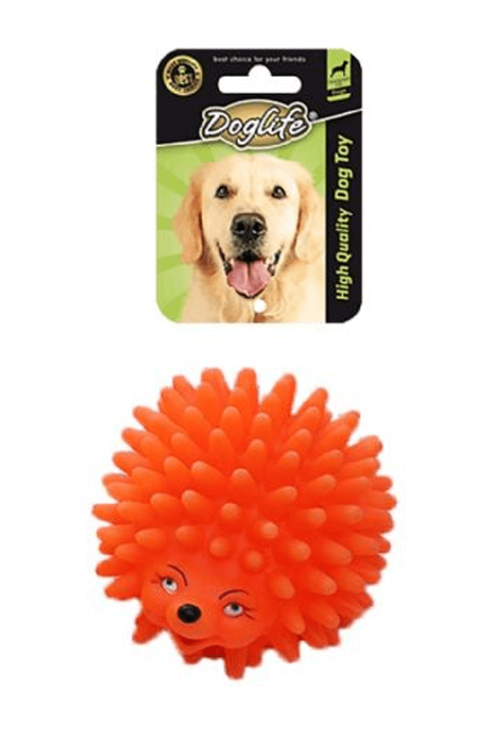 202302-DOGLİFE KÖPEKLER İÇİN HEDGEHOG 4 OYUNCAK