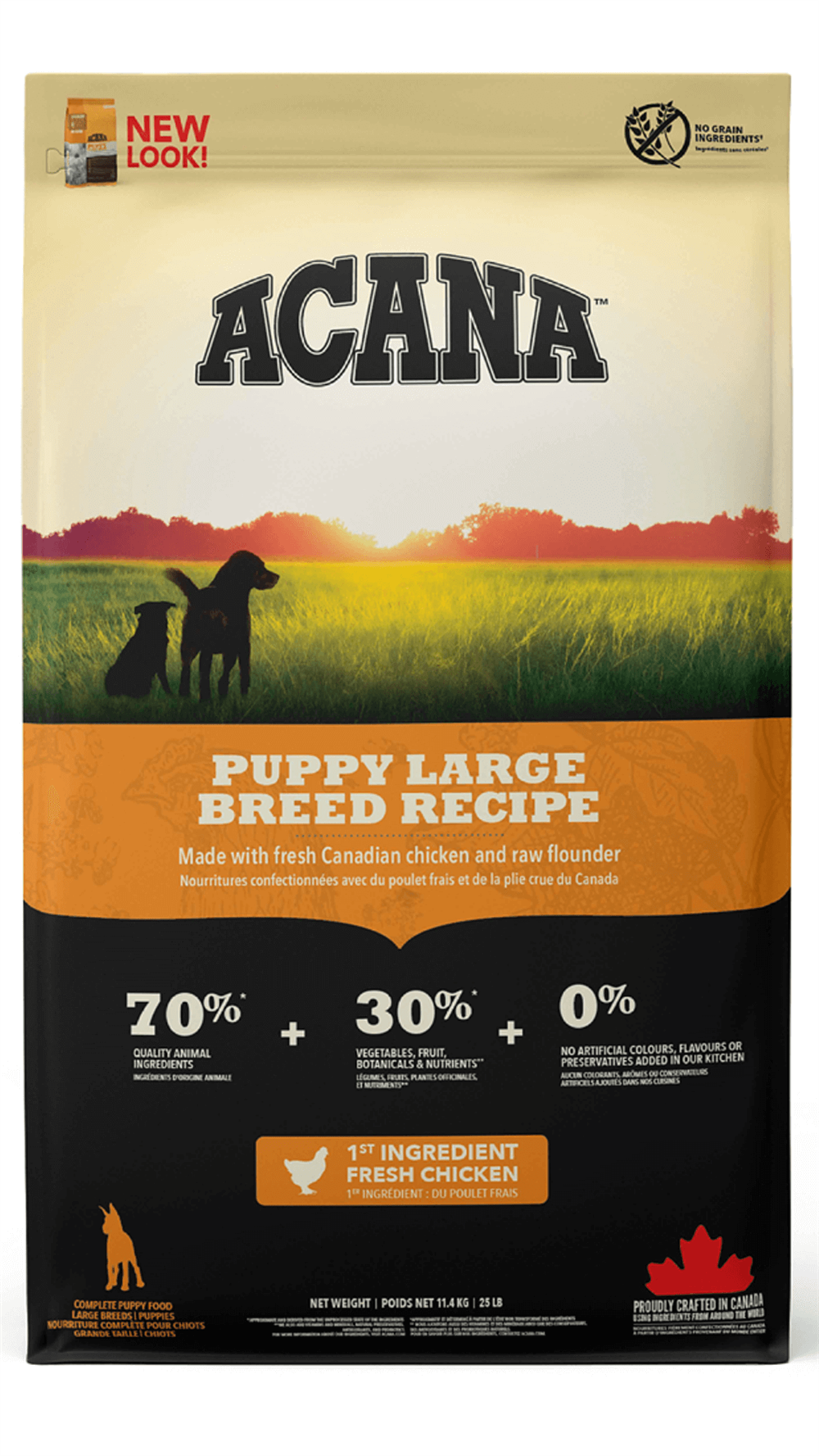 Acana Heritage Puppy Large Breed Büyük Irk Tahılsız Yavru Köpek Maması 17kg