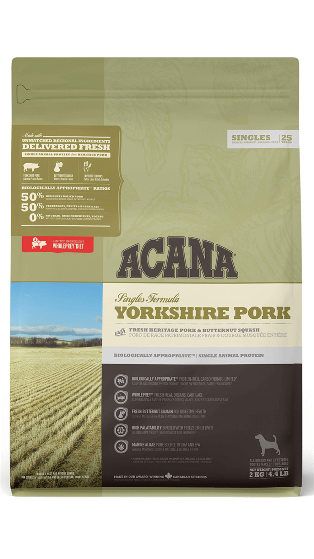 Acana Yorkshire Pork Köpek Maması 2 Kg