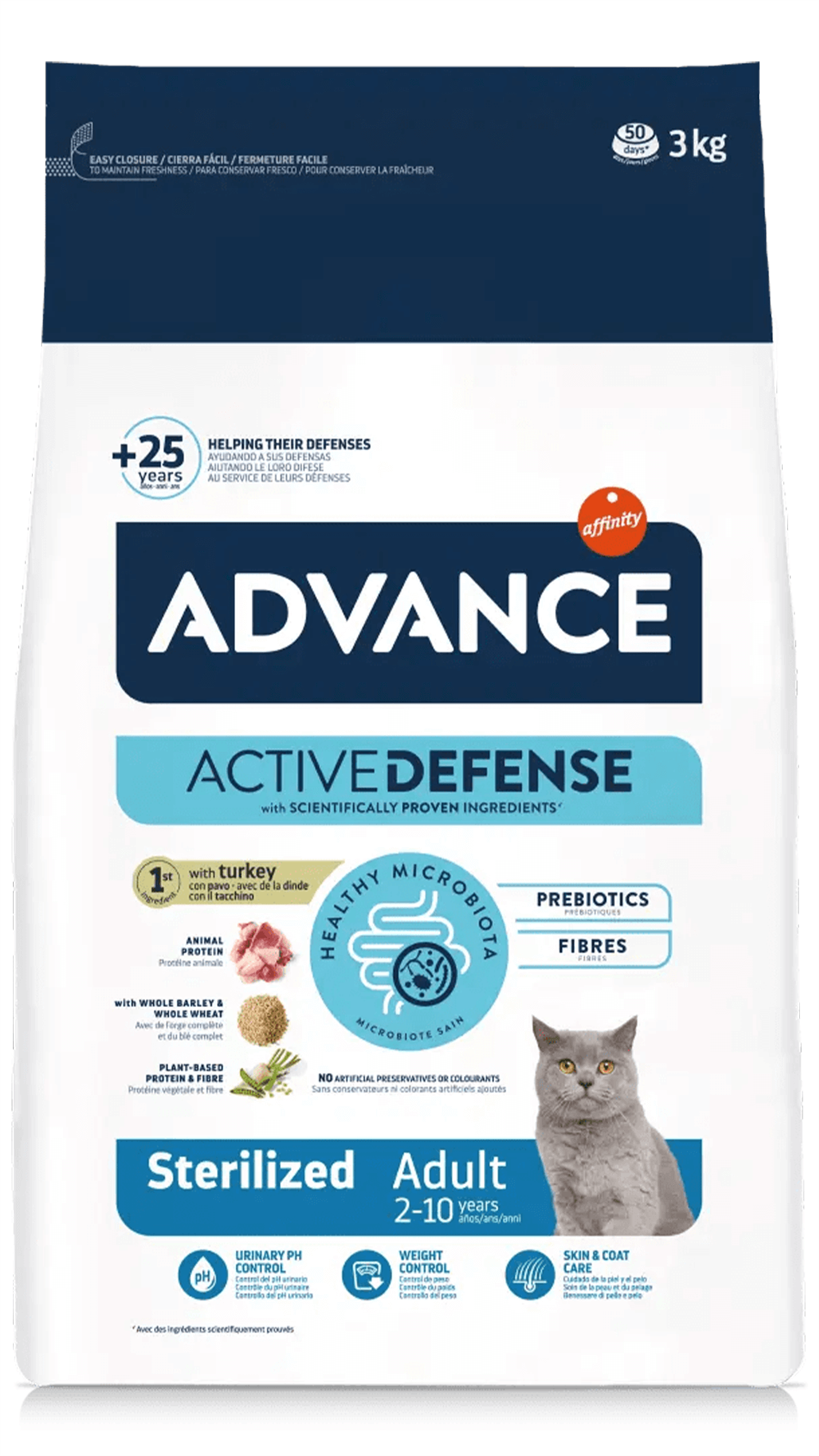 Advance Hindili Kısırlaştırılmış Kedi Maması 1,5kg