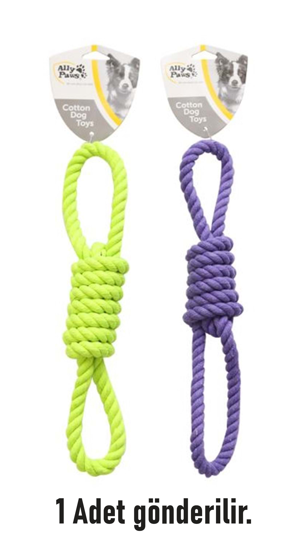 ALLY PAWS KÖPEKLER İÇİN DİŞ İPİ 33CM-OYUNCAK 1 Adet