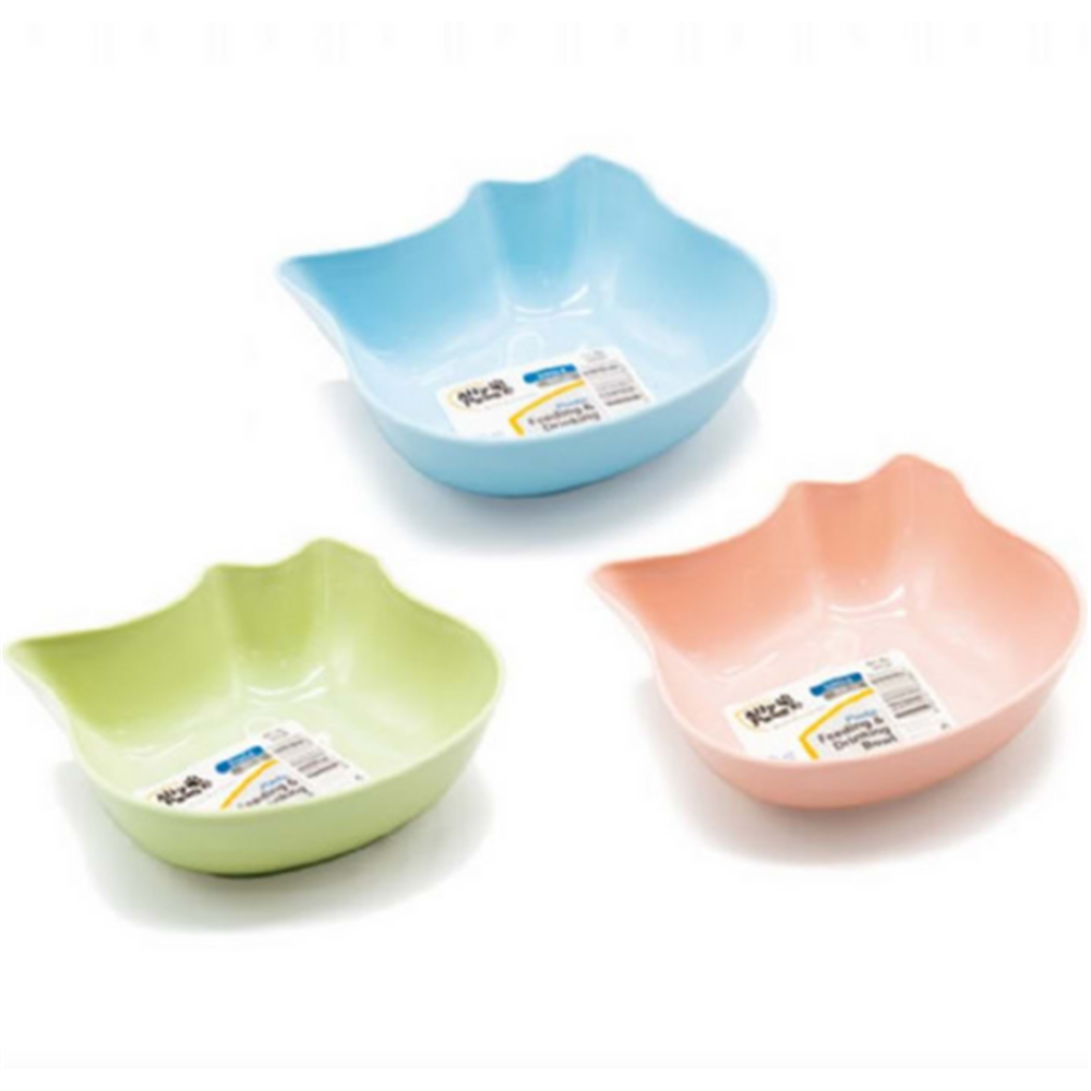 ALLY PAWS Single Plastik Kedi ve Köpek Mama Kabı 300ml 1 Adet