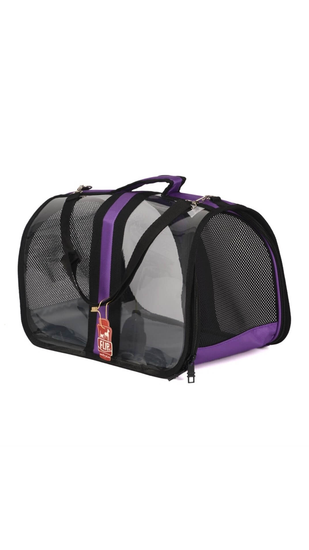 BACCO MİLANO ŞEFFAF ÇANTA MOR 44X28X28