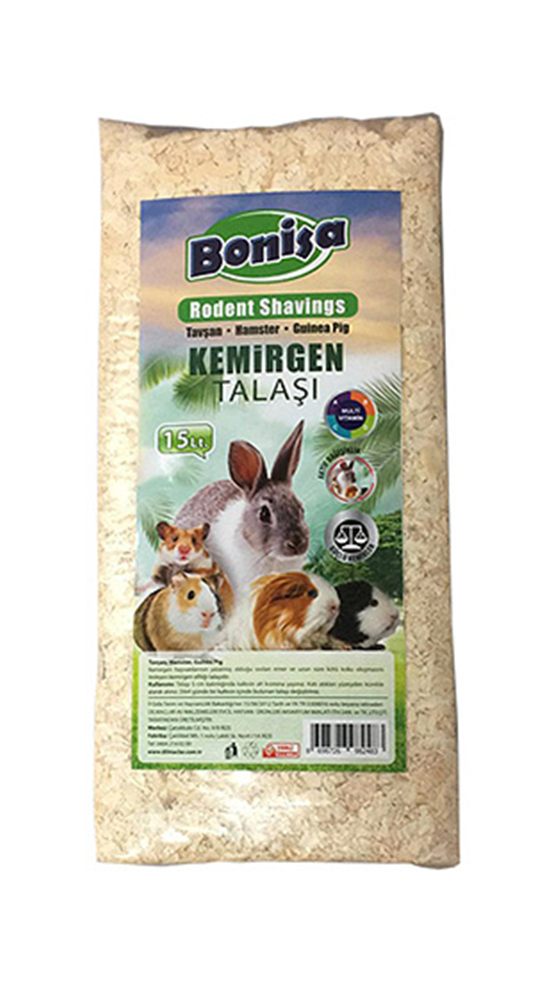 BONİSA KEMİRGEN TALAŞI 15 LT