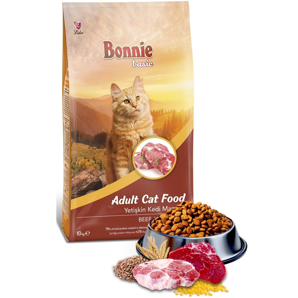 Bonnie Dana Etli Yetişkin Kedi Maması 10 Kg